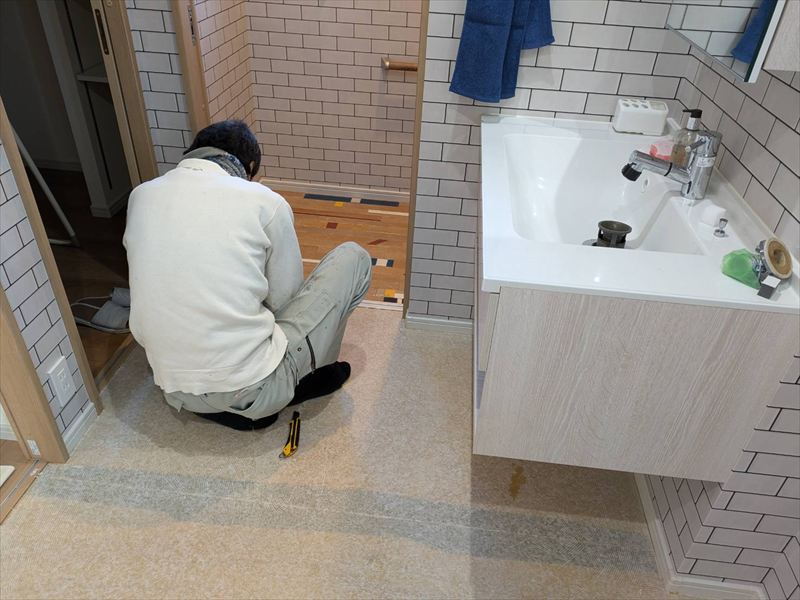 CF端部撤去