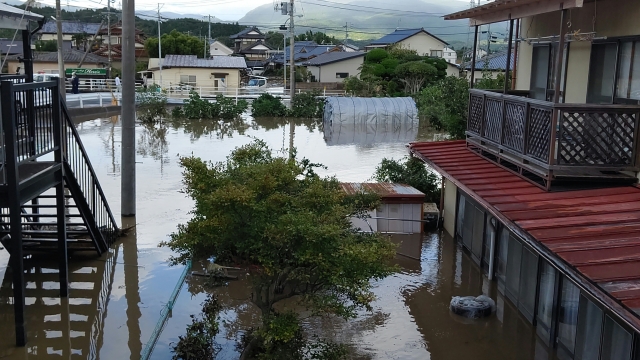 床上浸水被害
