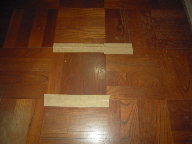 床が浮いてしまっている箇所