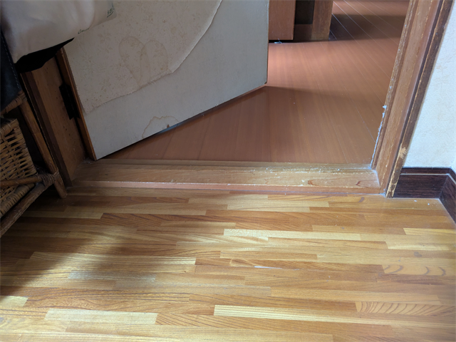 ぶかぶかするお部屋入口のお部屋