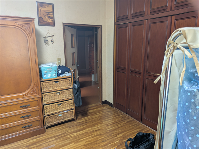 床リフォーム前の家具の配置