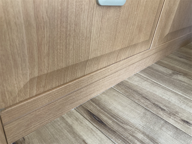 クッションフロア壁際の納まり