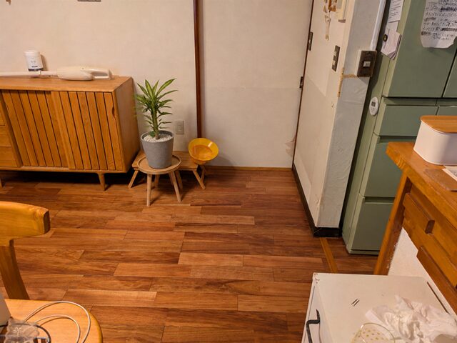 パナソニックのマイスターズウッドフロア（アカシアクリア）