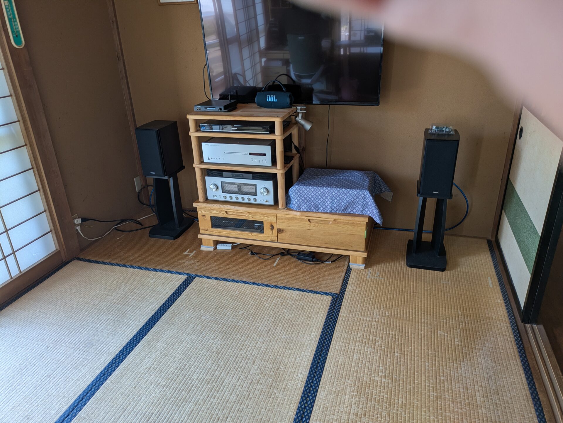 現地調査をした和室
