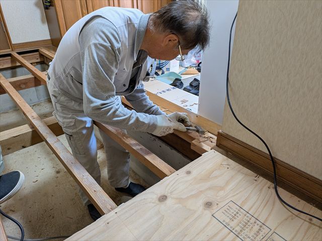 床組の補修